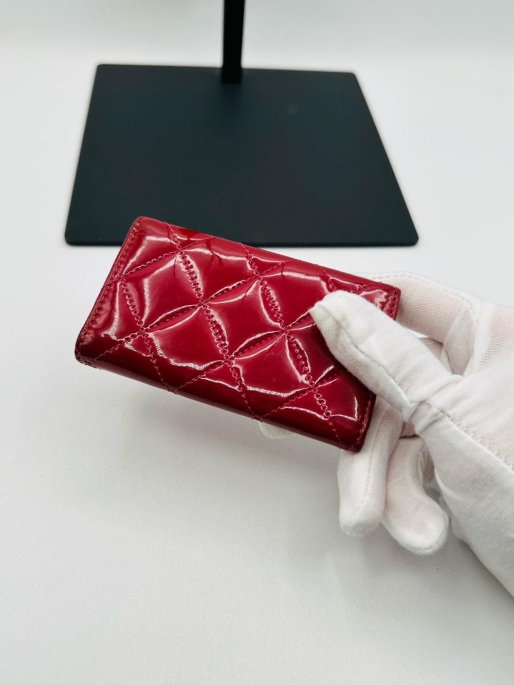 Chanel Quilted Key and Card Holder - Picture 6 of 14